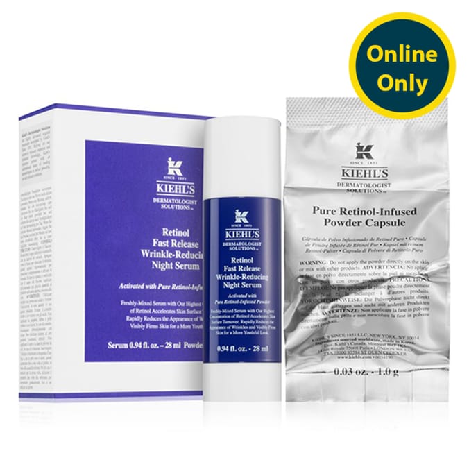 Kiehls Retinol Fast Release Wrinkle-Reducing Night Serum 28ml