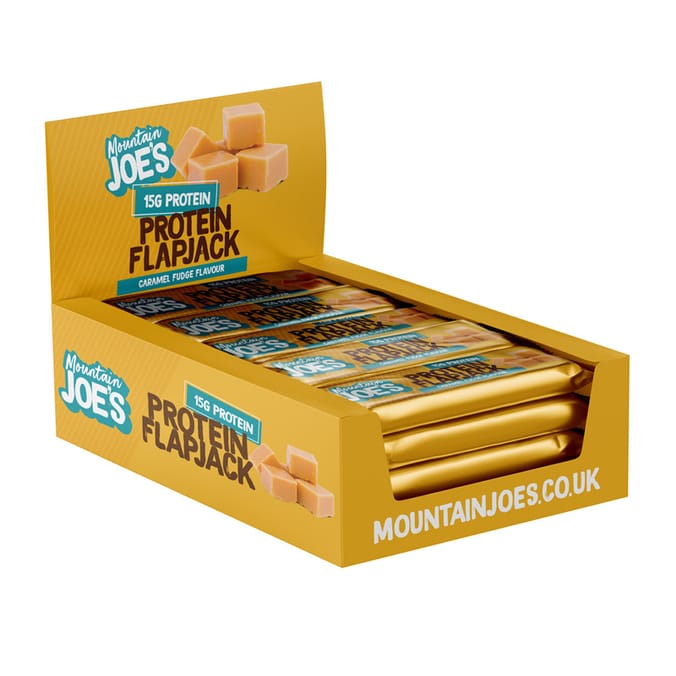 Mountain Joe's Protein Flapjack Caramel Fudge 60g x 16