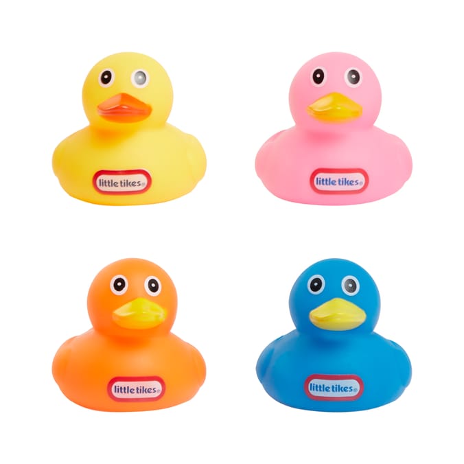 Little Tikes Rubber Ducks 4 Pack
