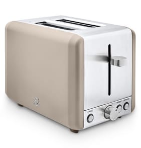 Swan 2 Slice Toaster - Latte