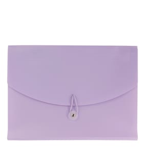 Organise Yourself A4 Expanding File - Lilac