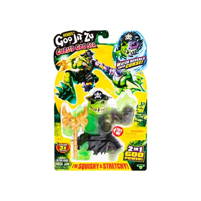 Heroes of Goo Jit Zu Cursed Goo Sea Rockjaw Action Figure