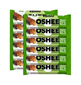 Oshee High Protein Peanut & Caramel Bar 49g x 12