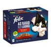 Felix As Good As It Looks Meaty Selection in Jelly 12 x 85g