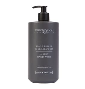 Ashton & Moore Luxury Hand Wash 750ml - Black Pepper & Cedarwood