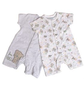 Tiny Tatty Teddy Rompers 2 Pack