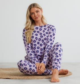 Originals Ladies Animal Print Pyjama Set 