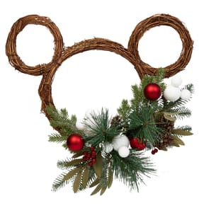 Disney Rattan Shaped Wreath 