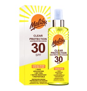 Malibu Sun Clear Protection Spray 200ml - SPF30