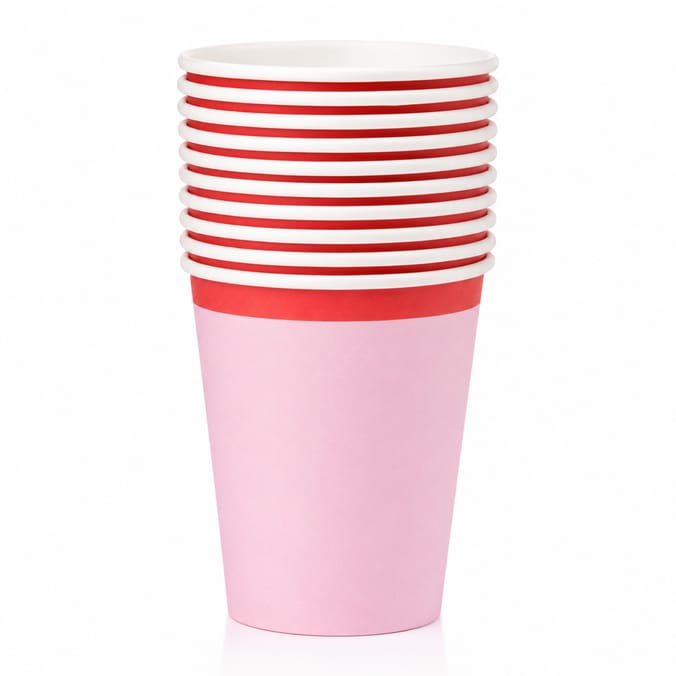 Summer Paper Cups 10 Pack