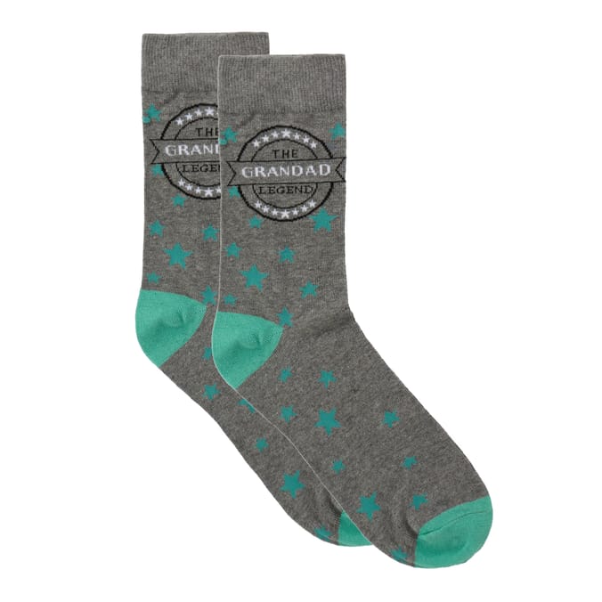 Originals Grandad The Legend Socks - Size 7-11