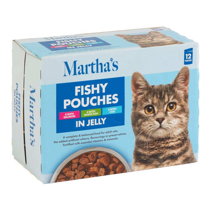 Marthas Fishy Pouches in Jelly 12pk