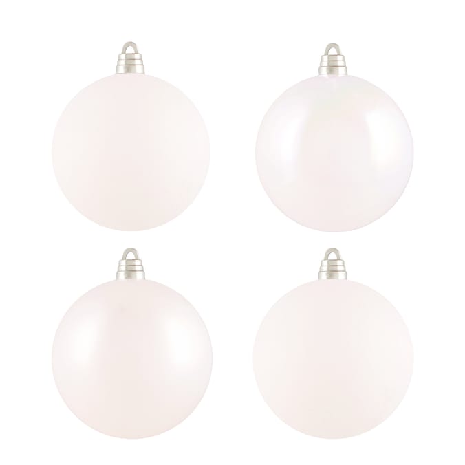 Festive Feeling 15cm Christmas Bauble 4 Pack
