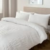 Home Collections Easycare Seersucker Duvet Set