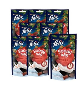 Felix Goody Bag Mixed Grill Cat Treats 60g x8