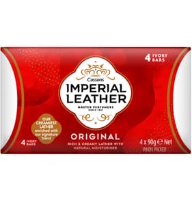 Imperial Leather Original Ivory Bars 4 x 90g