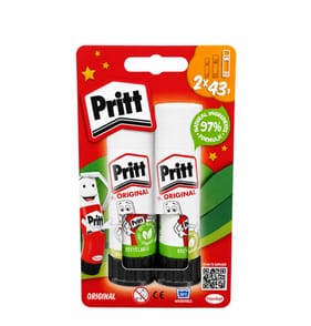 Pritt Stick 43g 2 Pack