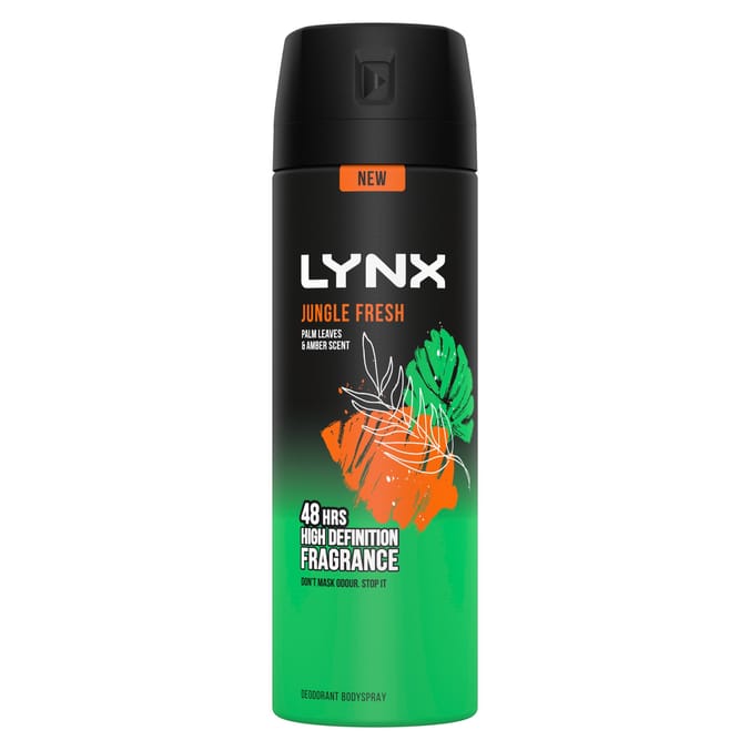 Lynx Body Spray XL 200ml - Jungle Fresh