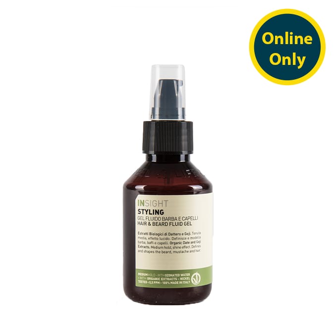 Insight Styling Hair And Beard Fluid Gel 100ml