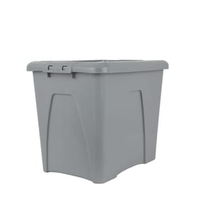 Wham Upcycled Box & Lid 75l - Soft Grey