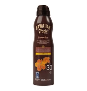 Hawaiian Tropic Protective Dry Oil Continuous Spray with Argan Oil 177ml -  SPF30