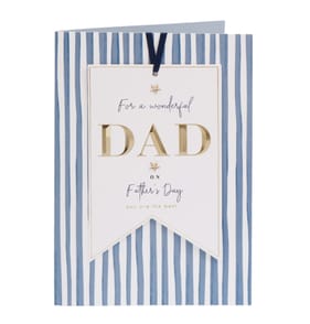 Fathers Day Card - For a Wonderful Dad