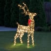 Prestige Mains Operated LED Iridescent Reindeer 1.1m