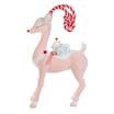 Joyful Pink Reindeer Plush Decoration