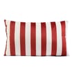 Home Striped Cushion - Red 