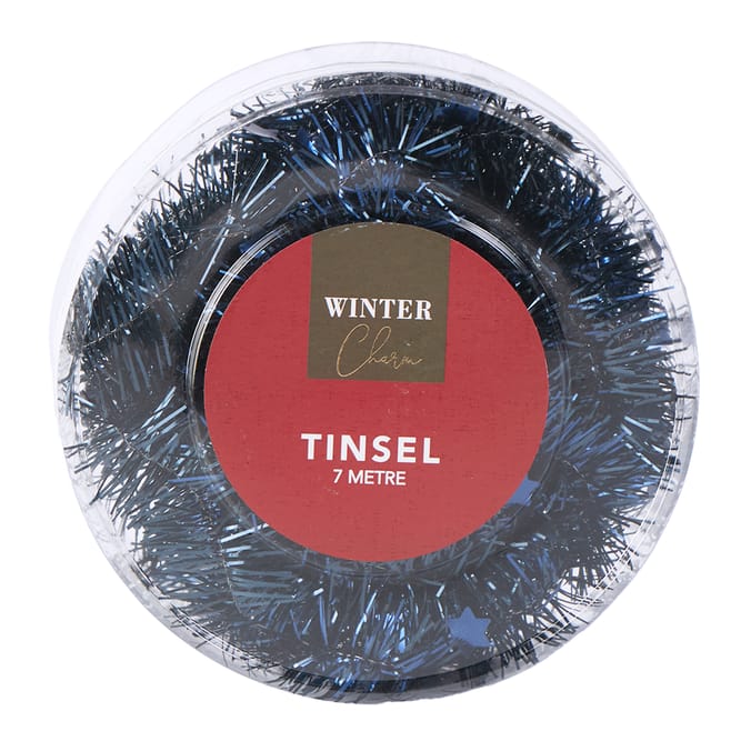 Winter Charm Tinsel Tub
