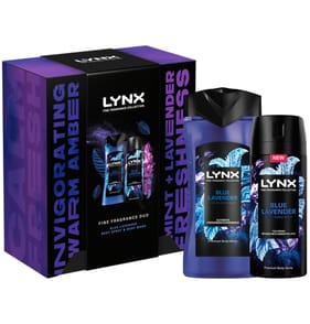 Lynx Blue Lavender Fine Fragrance Duo Gift Set