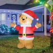 Prestige 4ft Light-Up Self Inflating - Bear