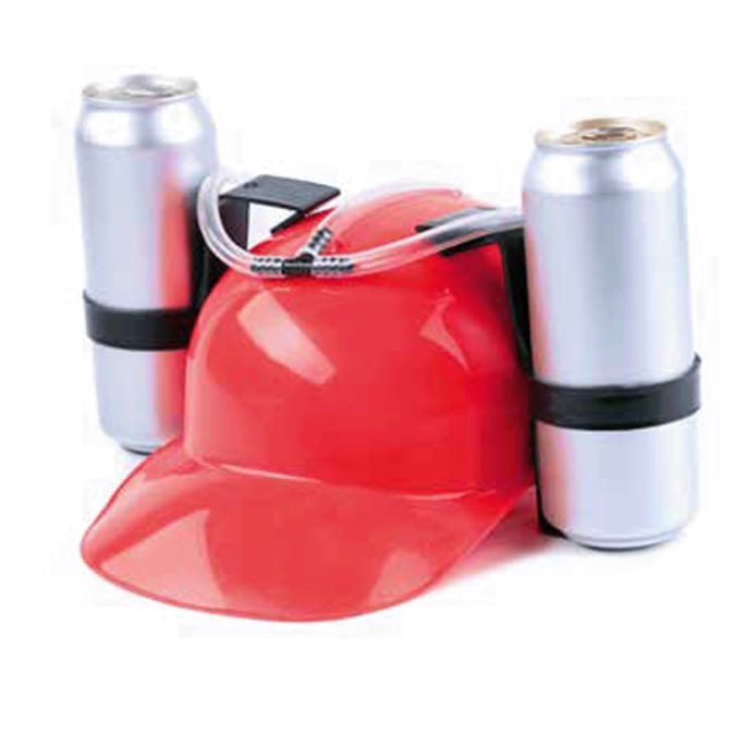 Novelty Thirst Aid Drinking Helmet