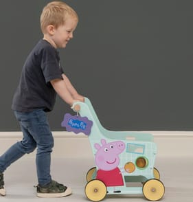 Peppa Pig Wooden Trolley
