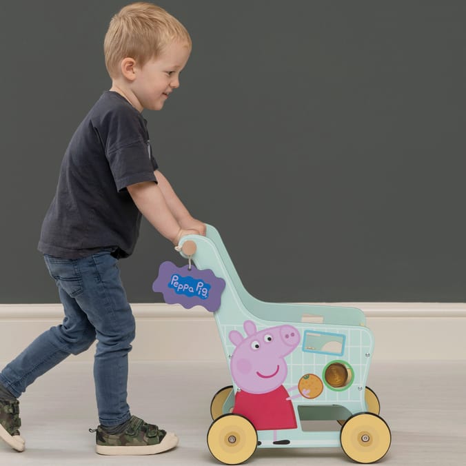 Peppa Pig Wooden Trolley