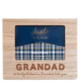 Just For You Grandad Wooden Photo Frame - Grandad