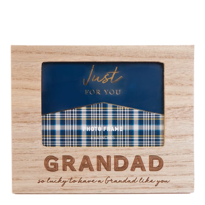 Just For You Grandad Wooden Photo Frame - Grandad
