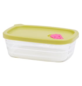 Lock & Lock 360ml Oven Glass Container With Lid -  Green