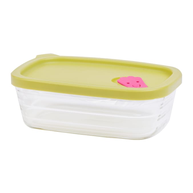 Lock & Lock 360ml Oven Glass Container With Lid