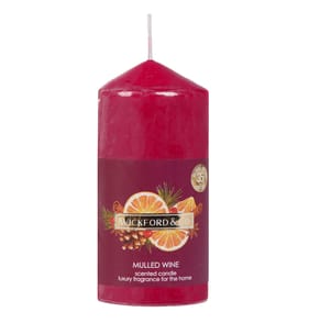 Wickford & Co Mulled Wine Pillar Candle