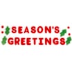 Festive Feeling Christmas Reusable Gel Window Stickers