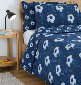  The Kids Edit Football Duvet Set