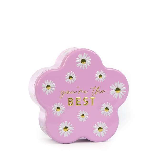 Flower Biscuit Tin