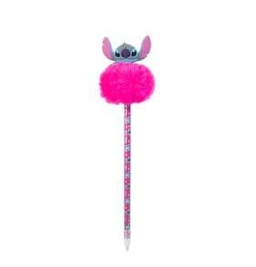Stitch Fluffy Pom Pom Pen