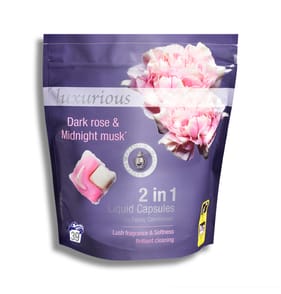 Luxurious  2in1 Liquid Capsules Dark Rose & Midnight Musk 39 Washes