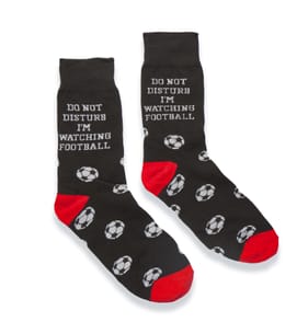 Originals Men's Socks Do Not Disturb Im Watching Football - Size 7-11