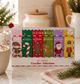 Sleigh Bells Hot Chocolate Crackers Selections 120g