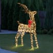  Prestige Mains Operated LED Iridescent Reindeer 1.5m - Warm White