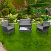 Jardin Copenhagen 4 Piece Patio Set