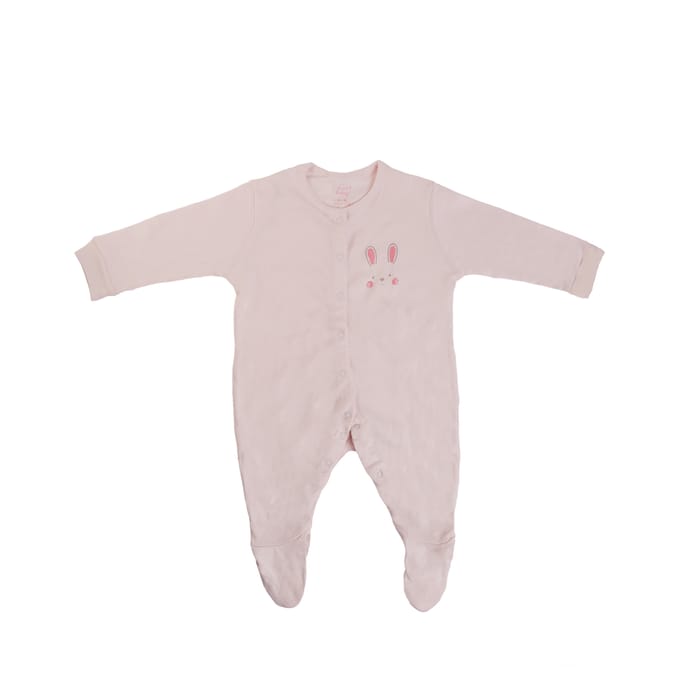 Pure Baby Long Sleeved Sleepsuits 3 Pack 